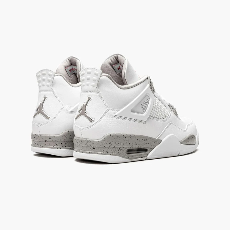 air jordan 4 retro white oreo women's