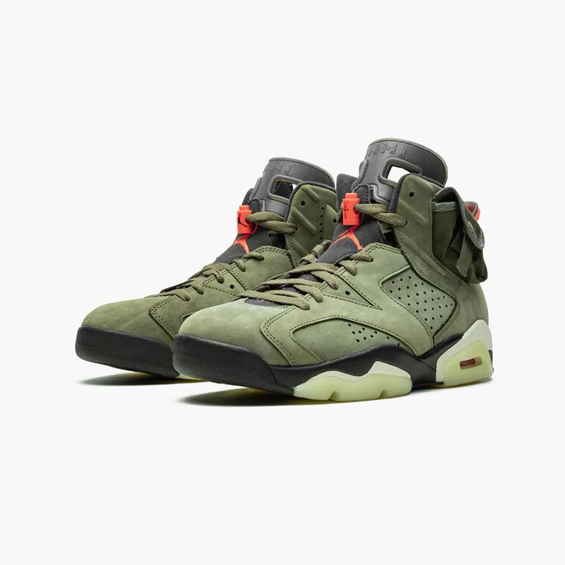 Travis Scott x Air Jordan 6 Retro "Olive" CN1084-200