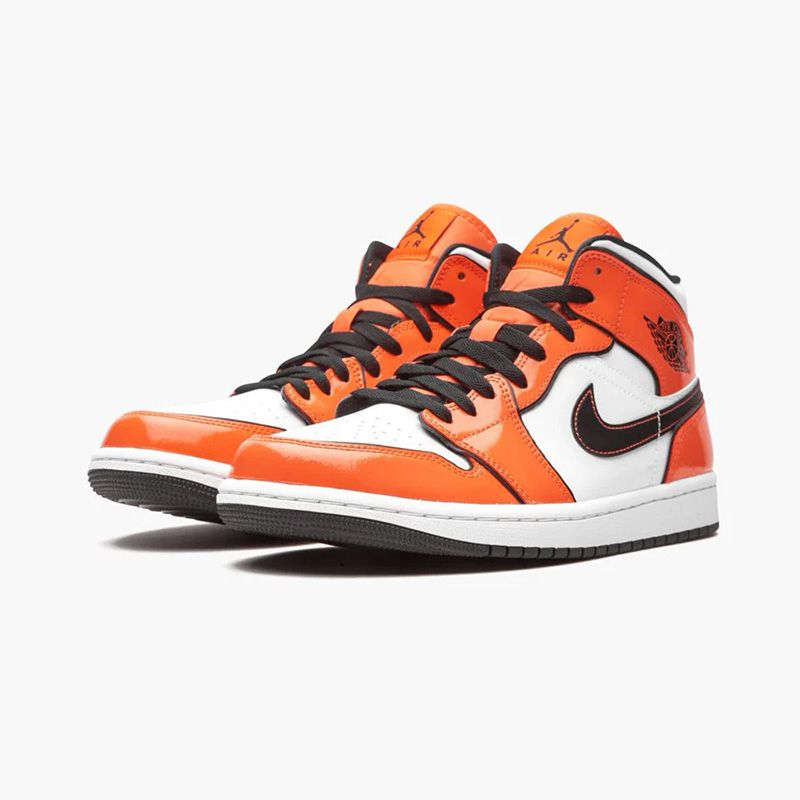 Air Jordan 1 Mid "Team Orange" 852542-800