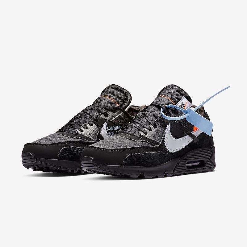 Off-White x Air Max 90 "Black" AA7293-001