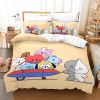 Cartoon BT21 Bedding Set for Kids Duvet Cover